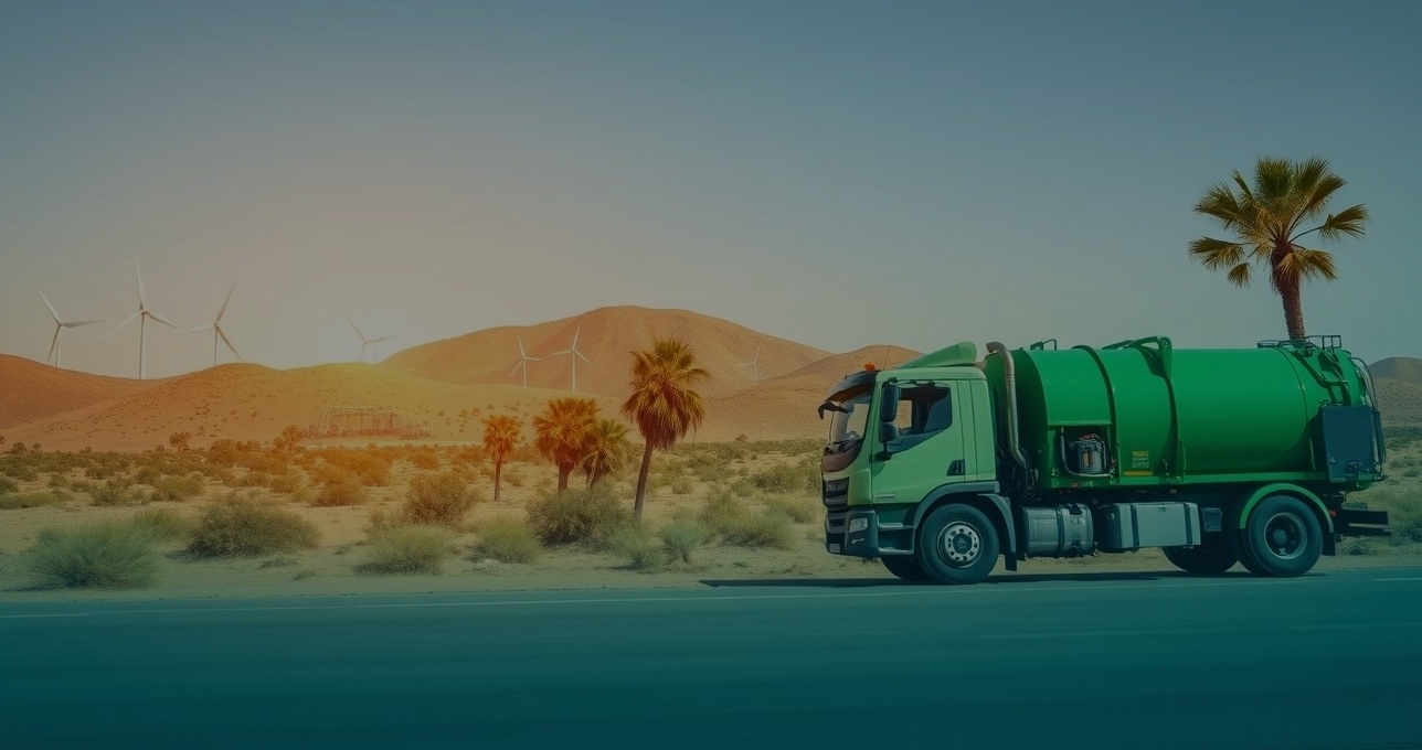 foreground-waste-oil-collection-truck-or-recycling-plant-background-palm-trees-or-desert-hills-wiNew02